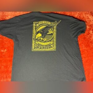 5.11 Tactical Black Tee with Yellow Bird Graphic